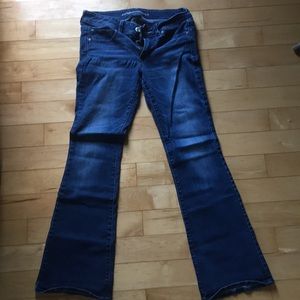American Eagle kick boot jean